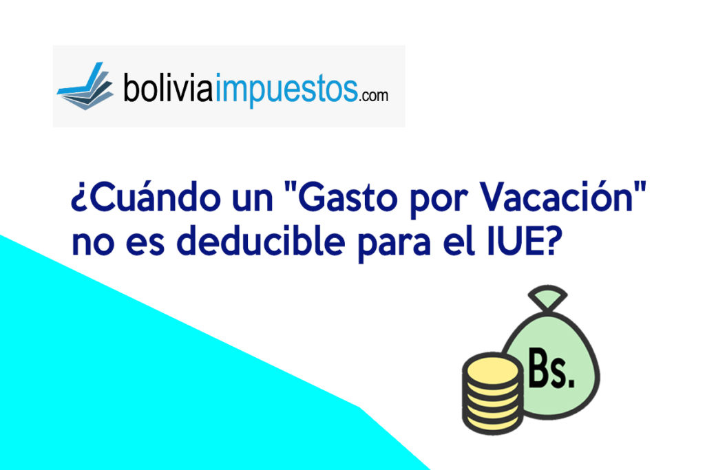 Gasto por Vacación