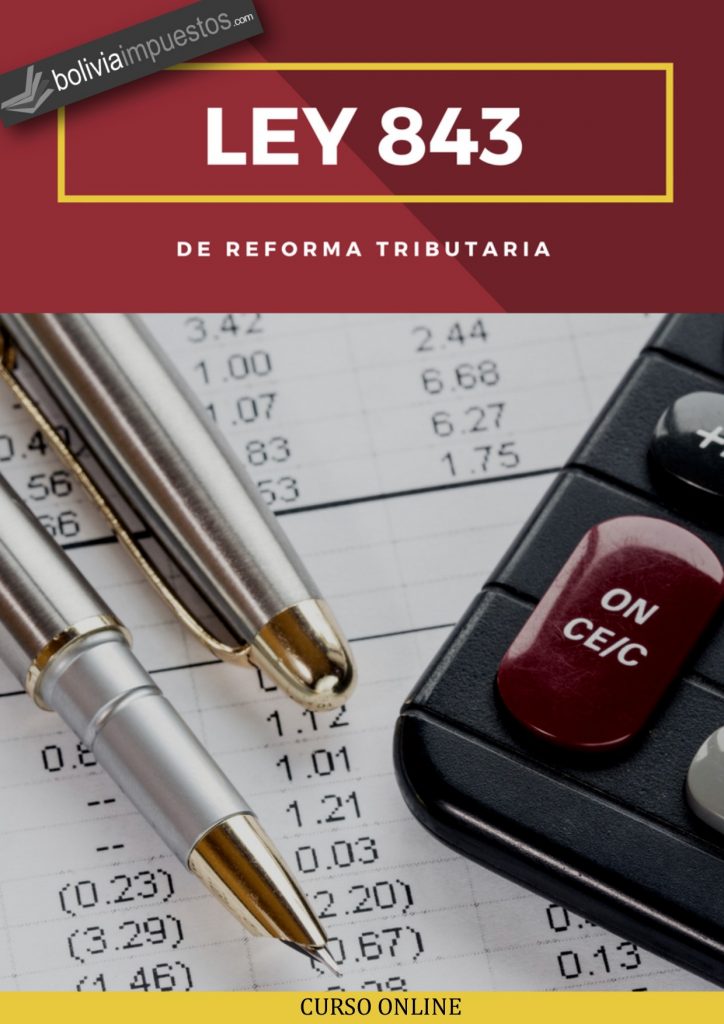 ley 843 bolivia curso