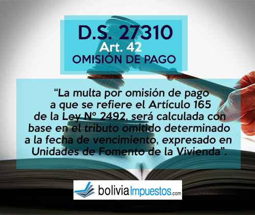 omisión de pago