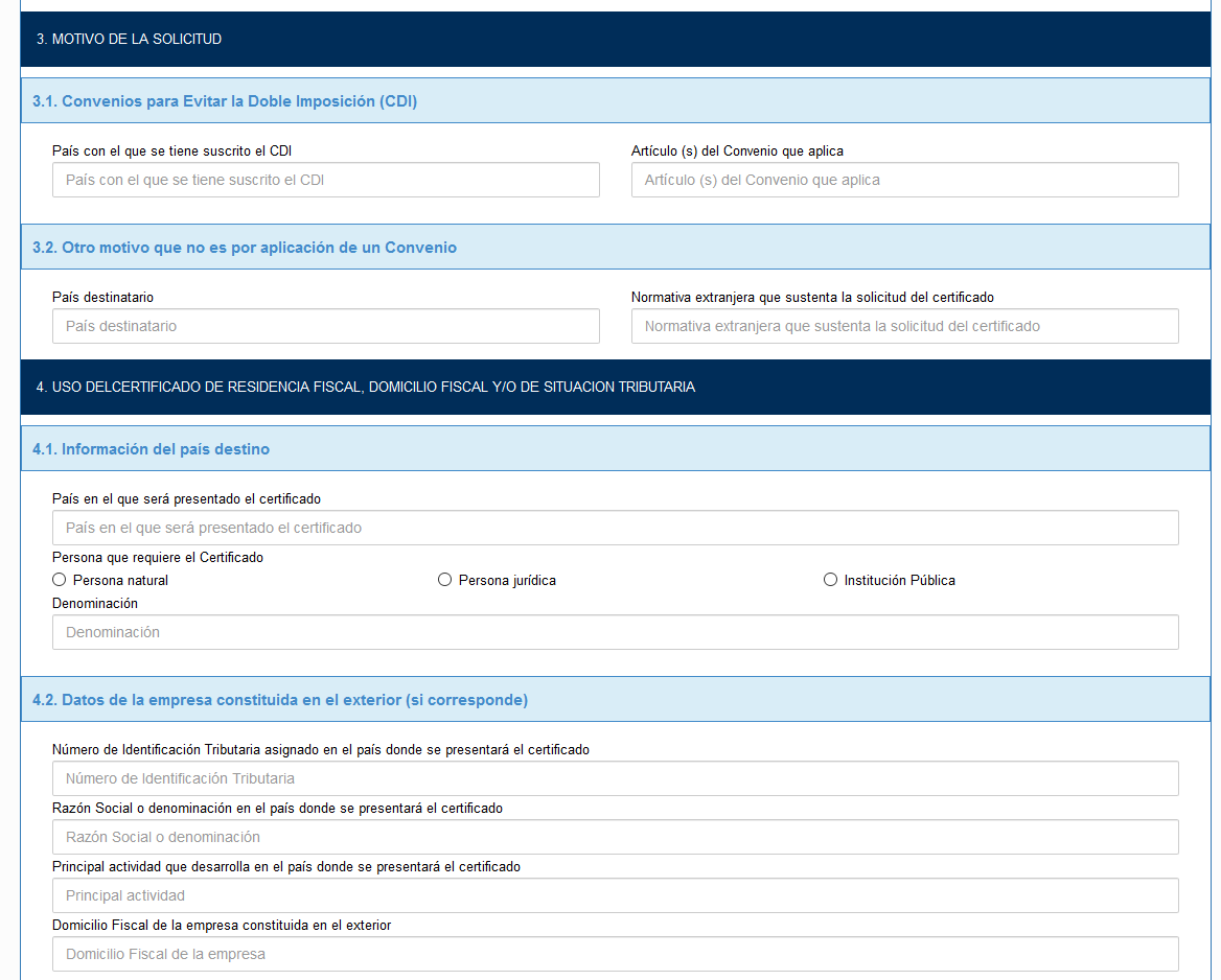 formulario certificado de residencia bolivia cdi