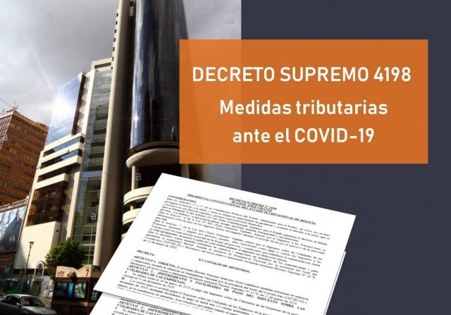 ds 4198 medidas tributarias covid 19