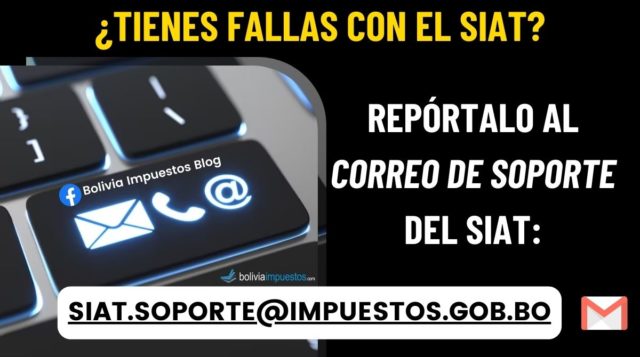Resuelve los problemas con el SIAT en línea a través del correo de soporte del SIN que te compartimos. ¡Solución a un mensaje de distancia!