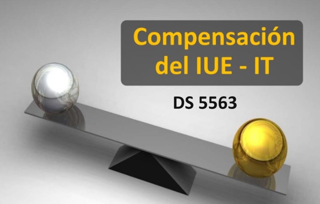 DS 5563: Se elimina la restricción del DS 5327 en la Compensación IUE-IT