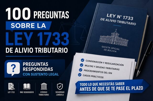 100 preguntas sobre la Ley 1733 de Alivio Tributario: todo lo que ...